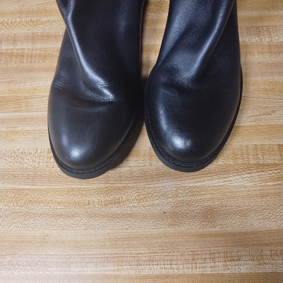 Inc International Concepts tall black leather boots size 8 1/2 NWOT - Picture 14 of 16